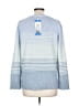 Ella Moss Stripes Blue Pullover Sweater Size L - photo 2