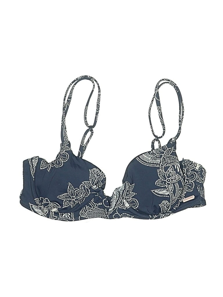 ROXY Pre-owned Swimsuit Top Blue Swimwear