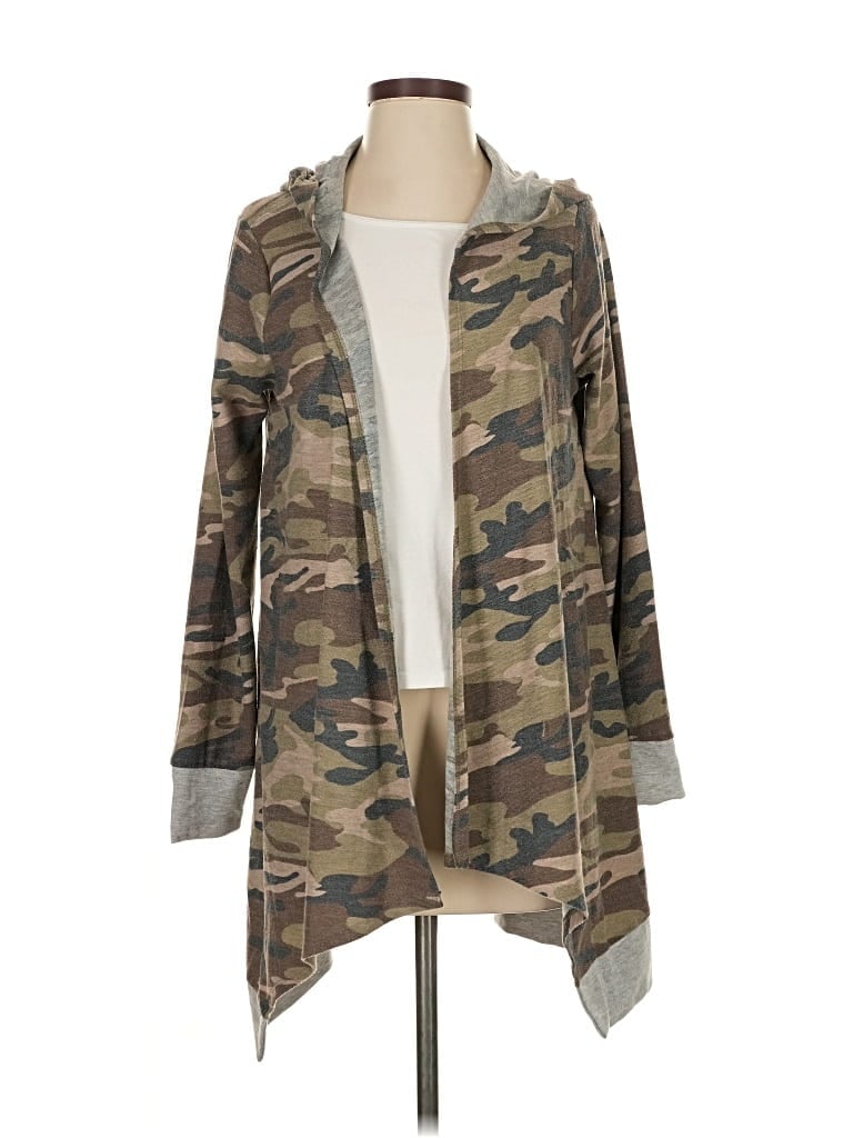 ANDREE BY UNIT Pre-owned Cardigan Sweater In Brown