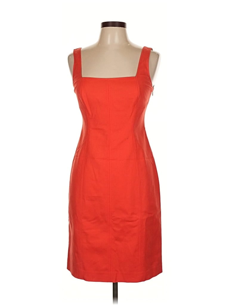 Click to view more detailed imagery on our partner's website Pre-owned Elie Tahari Cocktail Dress In Orange