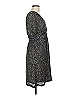 Sessun 100% Polyester Tweed Gray Black Casual Dress Size M - photo 4