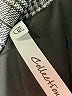 NY Collection Houndstooth Gray Blazer Size 0X - photo 6