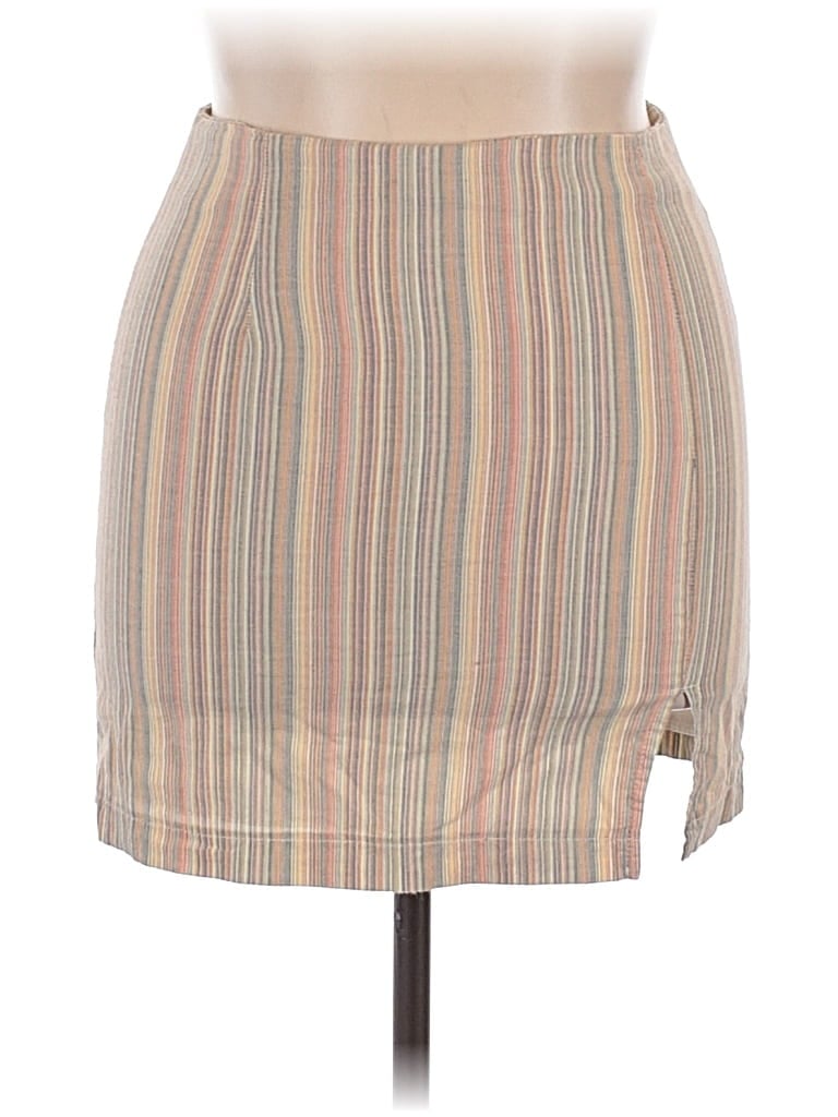 Pre-owned Wild Fable Casual Skirt In Brown