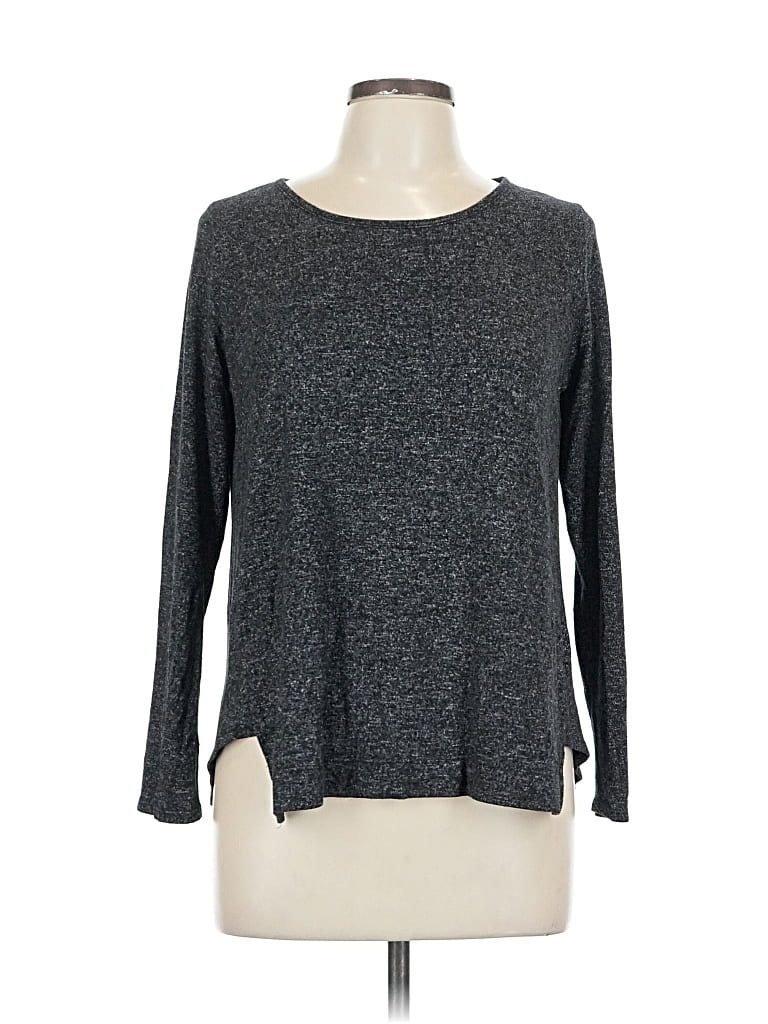 NALLY & MILLIE Pre-owned 3/4 Sleeve T-shirt In Gray