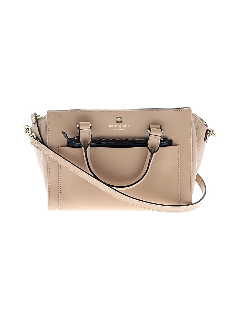 Pre-owned Kate Spade New York Leather Satchel In Brown