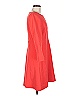 J.Crew Solid Red Casual Dress Size 8 - photo 4