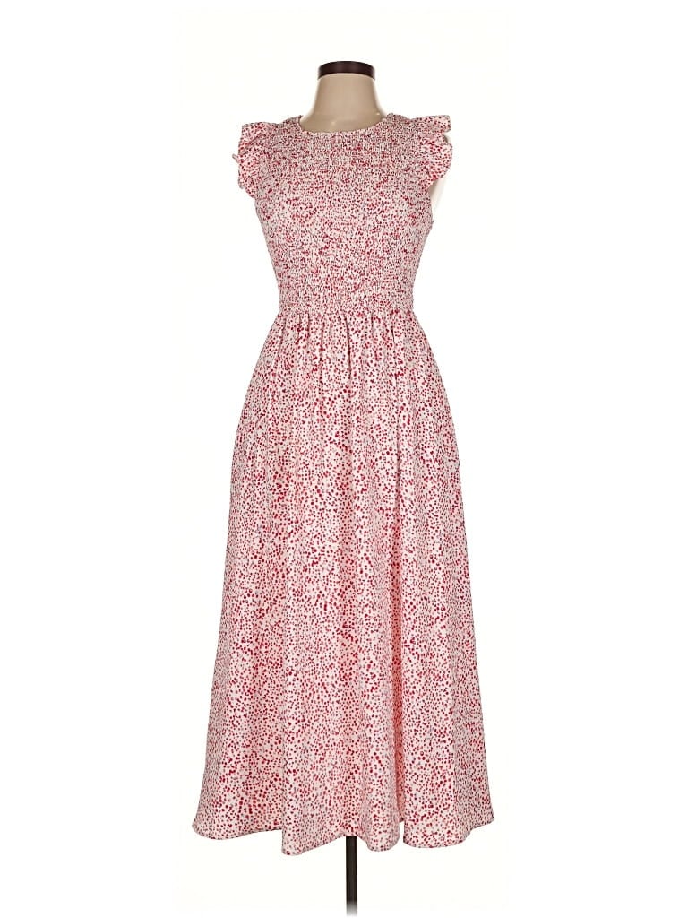 Pre-owned Melloday Casual Dress In Pink