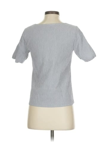 Waverly Grey Short Sleeve Blouse (view 2)