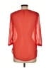Kimchi Blue 100% Polyester Red 3/4 Sleeve Blouse Size M - photo 2
