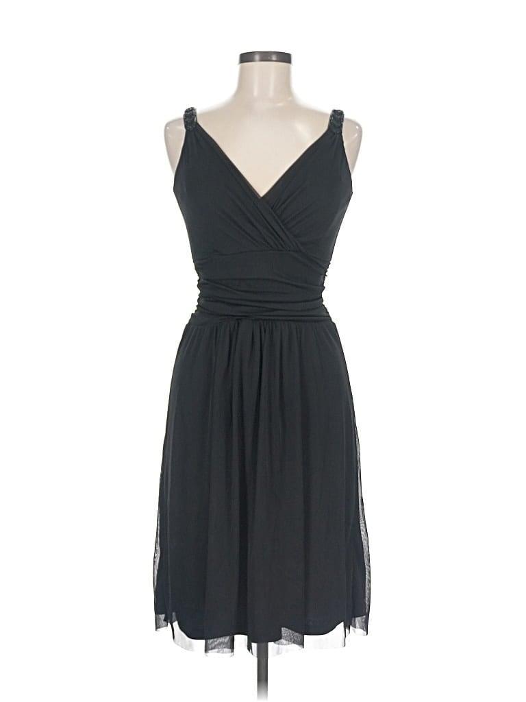 Pre-owned Chaps Cocktail Dress In Black