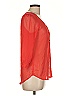 Kimchi Blue 100% Polyester Red 3/4 Sleeve Blouse Size M - photo 4