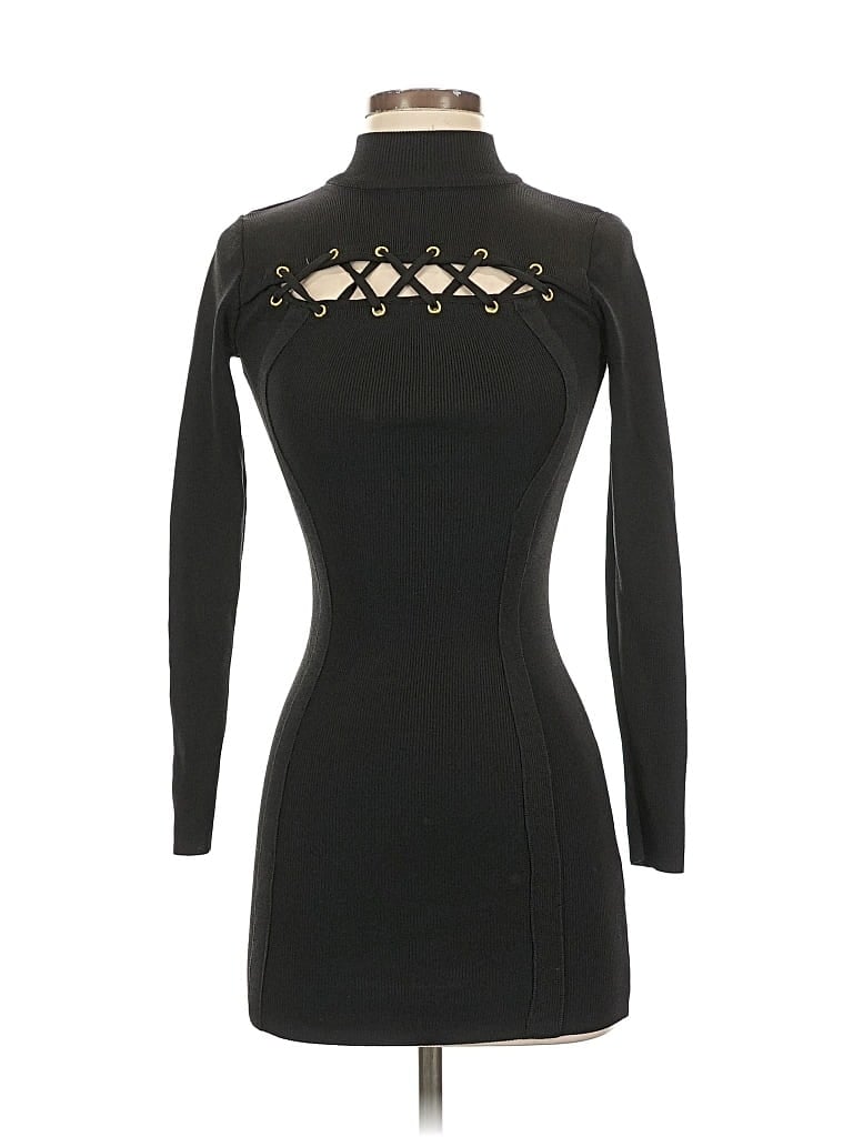 Pre-owned Guess Cocktail Dress In Black