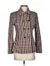 CAbi Plaid Red Brown Blazer Size XS - photo 1