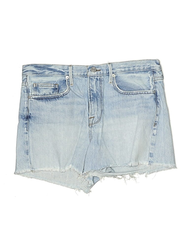 Pre-owned Frame Denim Shorts In Blue