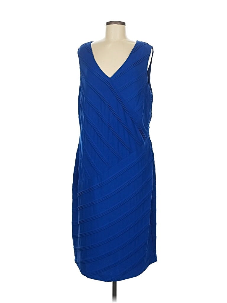 Click to view more detailed imagery on our partner's website Pre-owned Calvin Klein Cocktail Dress In Blue