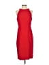 Ann Taylor Solid Red Cocktail Dress Size 4 - photo 1
