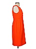J.Crew 100% Polyester Orange Cocktail Dress Size 0 - photo 4