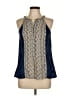 Sanctuary Blue Sleeveless Blouse Size M - photo 1