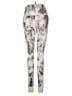 Evolution and Creation Print White Active Pants Size M - photo 2