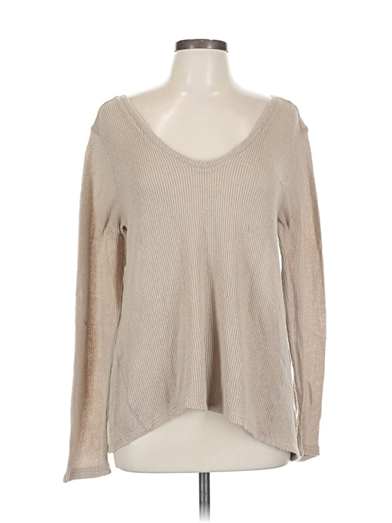 Pre-owned Eyeshadow Pullover Sweater In Brown
