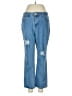 Assorted Brands Hearts Blue Jeans Size 8 - photo 1
