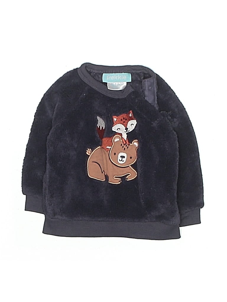 Pre-owned Pekkle Babies' Pullover Sweater In Blue