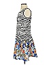 Neiman Marcus Print Blue Casual Dress Size S - photo 5
