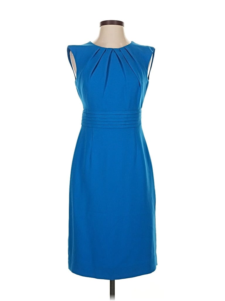 Pre-owned Tahari By Asl Cocktail Dress In Blue