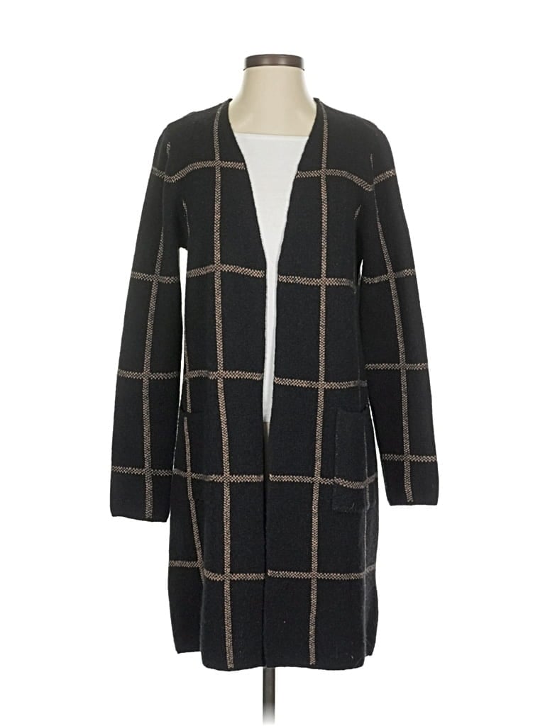 Pre-owned Fortune + Ivy Cardigan Sweater In Black