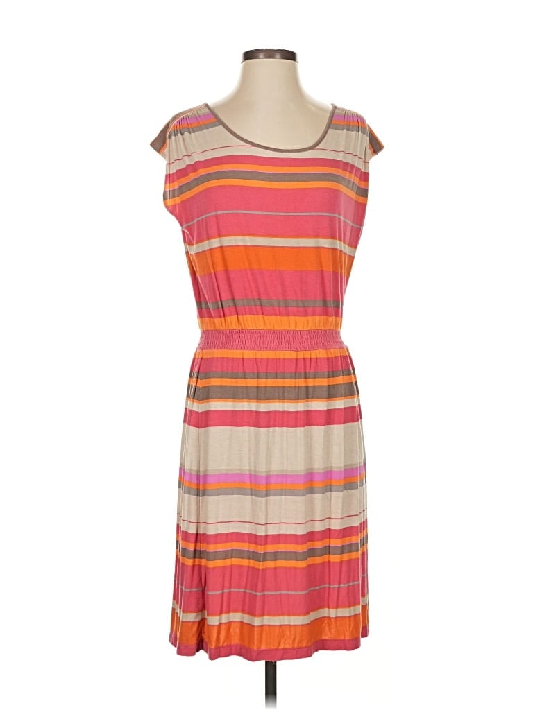 Pre-owned Ann Taylor Loft Casual Dress In Orange