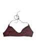 Weekday Solid Burgundy Swimsuit Top Size XL - photo 1