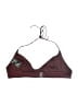 Weekday Solid Burgundy Swimsuit Top Size XL - photo 2
