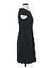 Elle Solid Black Casual Dress Size 4 - photo 4