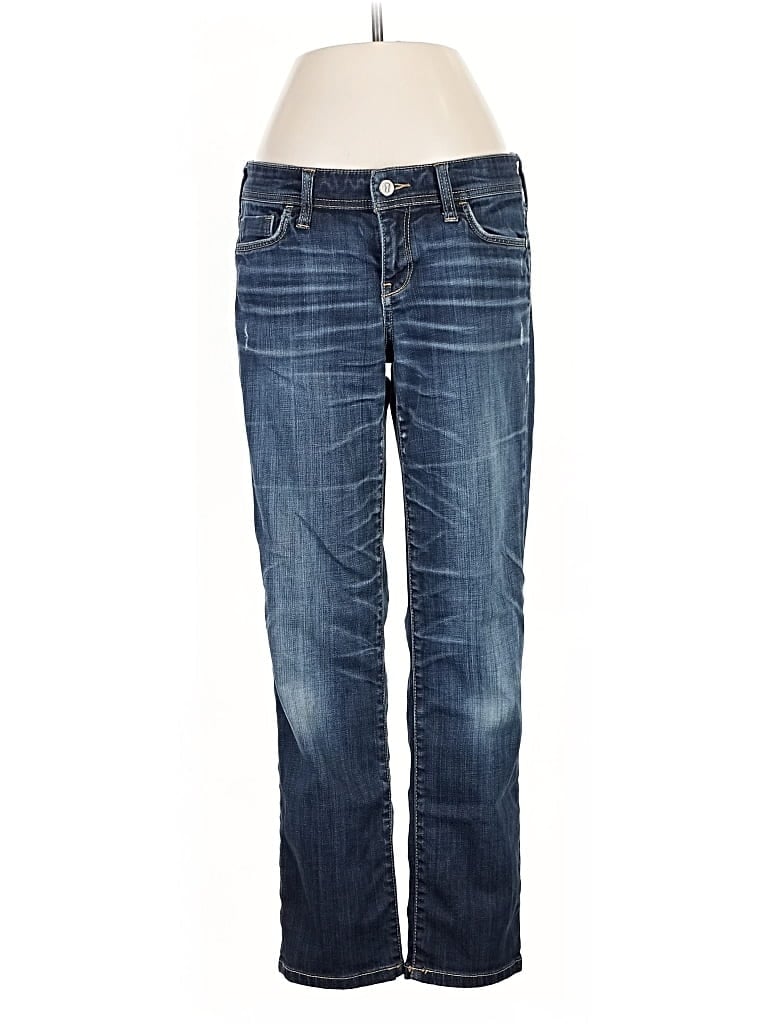 Pre-owned Pilcro And The Letterpress Jeans In Blue