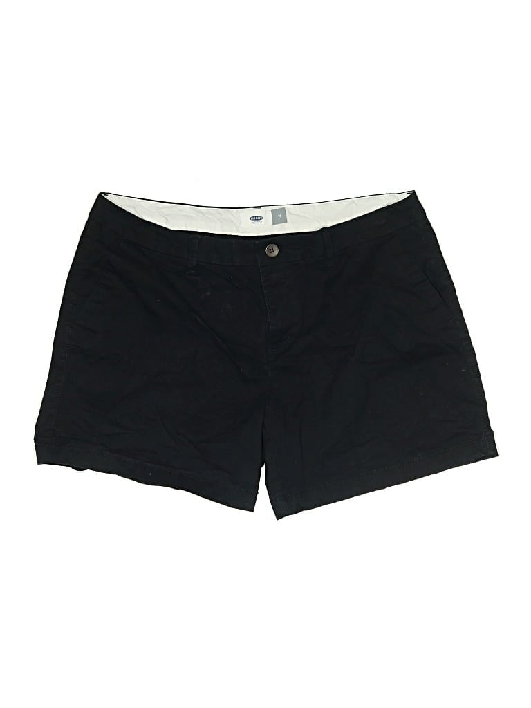 Pre-owned Old Navy Khaki Shorts In Black