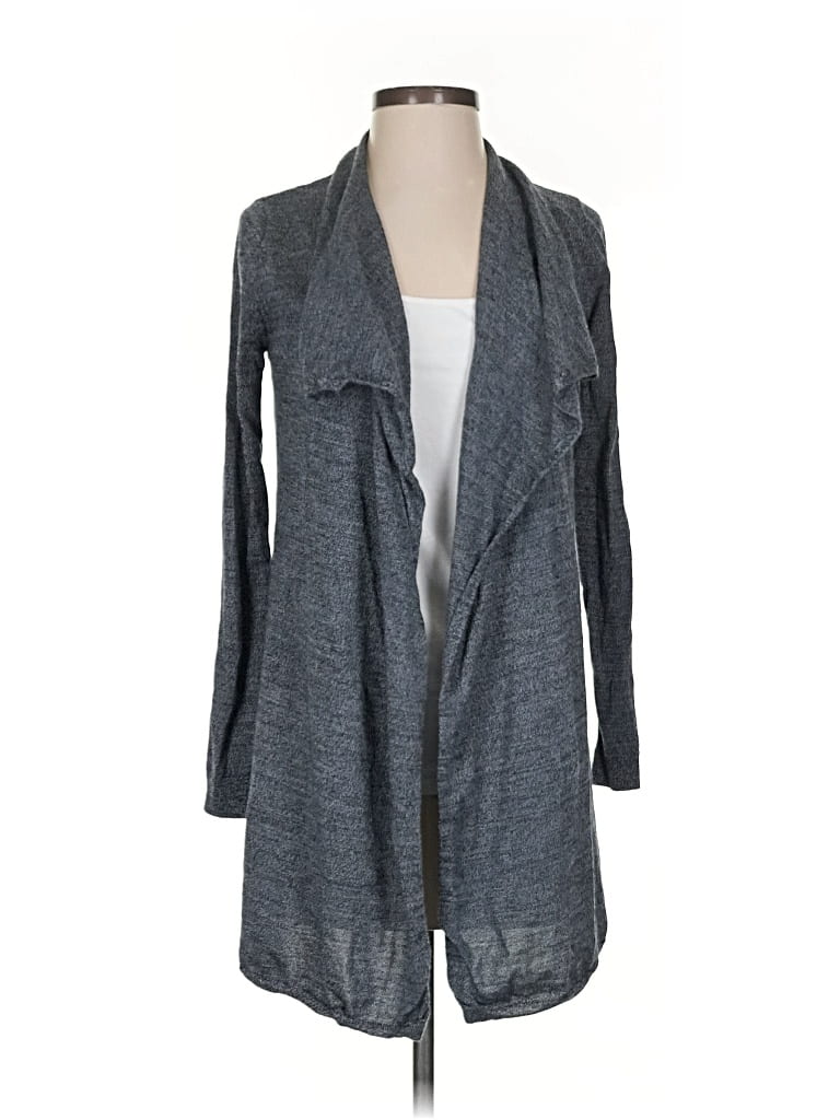 Pre-owned Theory Cardigan Sweater In Gray
