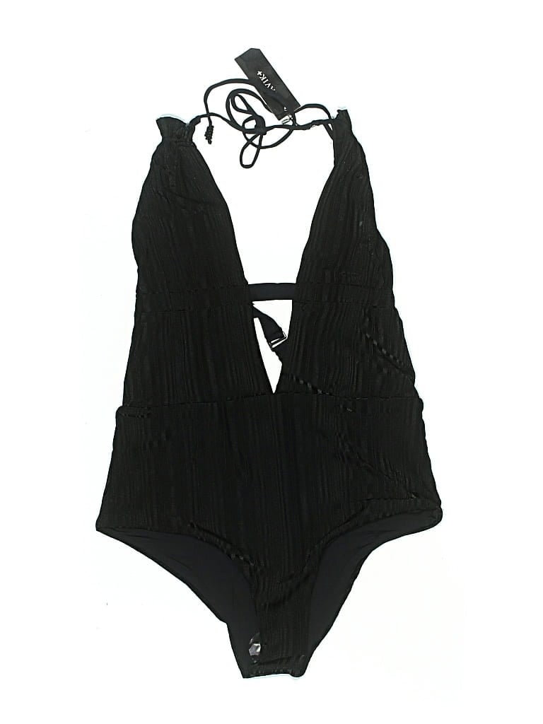 Pre-owned Tavik One Piece Swimsuit In Black