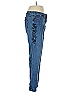 Christopher & Banks Stripes Blue Jeans Size 6 - photo 4