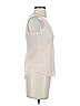 Iris & Ink 100% Silk Ivory Pink Sleeveless Top Size 0 - photo 4