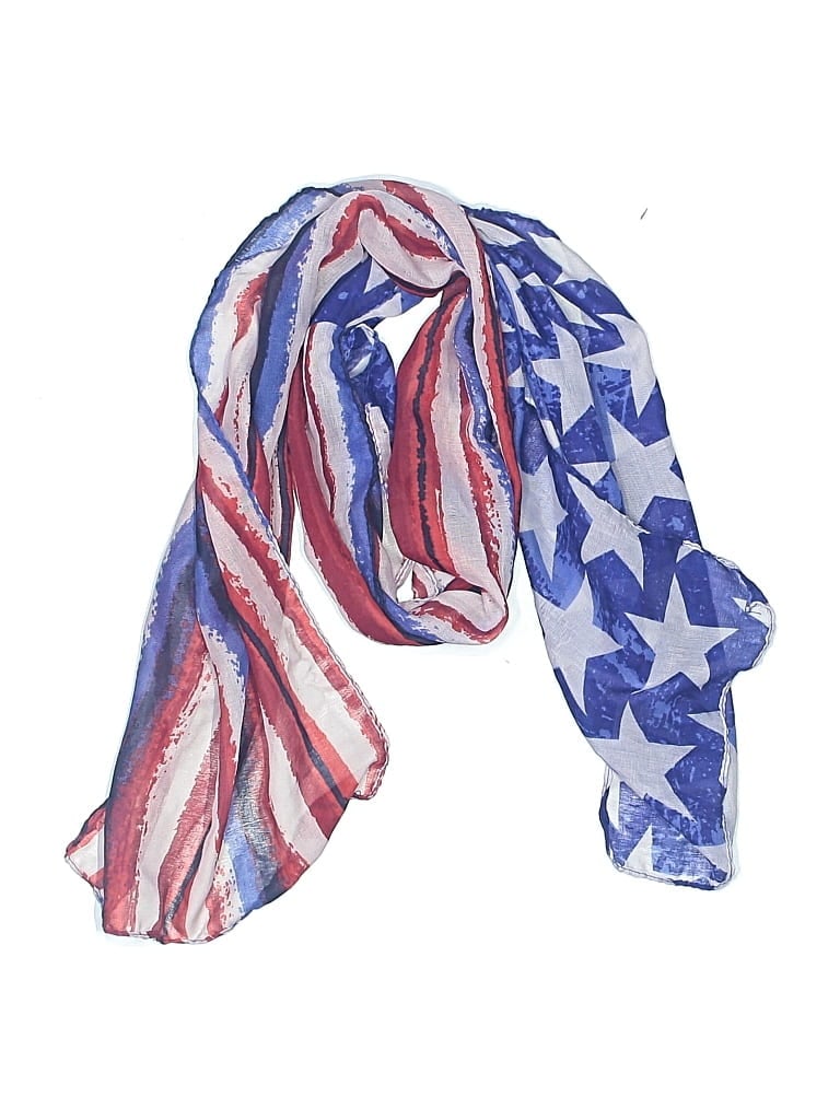 Click to view more detailed imagery on our partner's website Pre-owned Unbranded Scarf In Blue