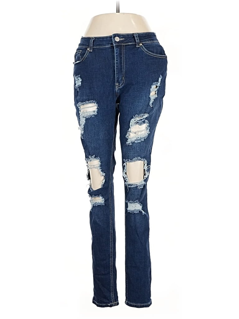 Pre-owned Unbranded Jeans In Blue