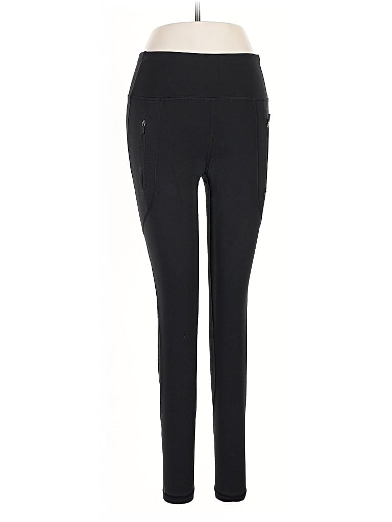 Pre-owned Lululemon Athletica Active Pants In Black