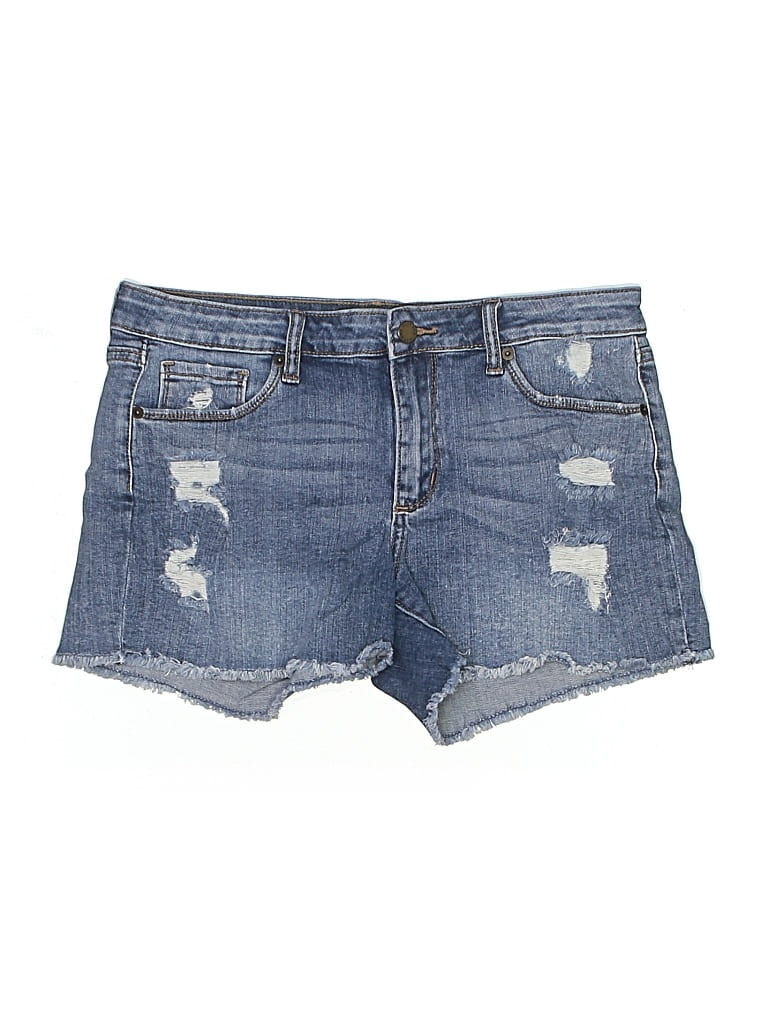 JUST USA Pre-owned Denim Shorts In Blue