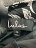 Lulus 100% Polyester Print Black Cocktail Dress Size S - photo 6
