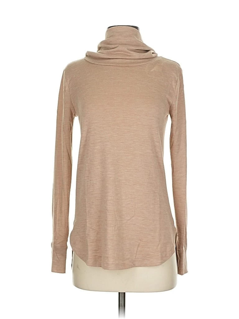 Pre-owned Ann Taylor Turtleneck Sweater In Brown