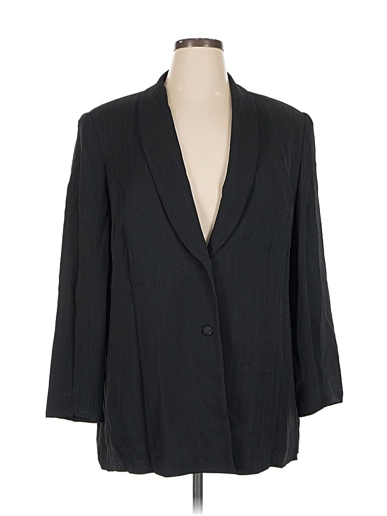 Pre-owned Tamotsu New York Blazer Jacket In Black