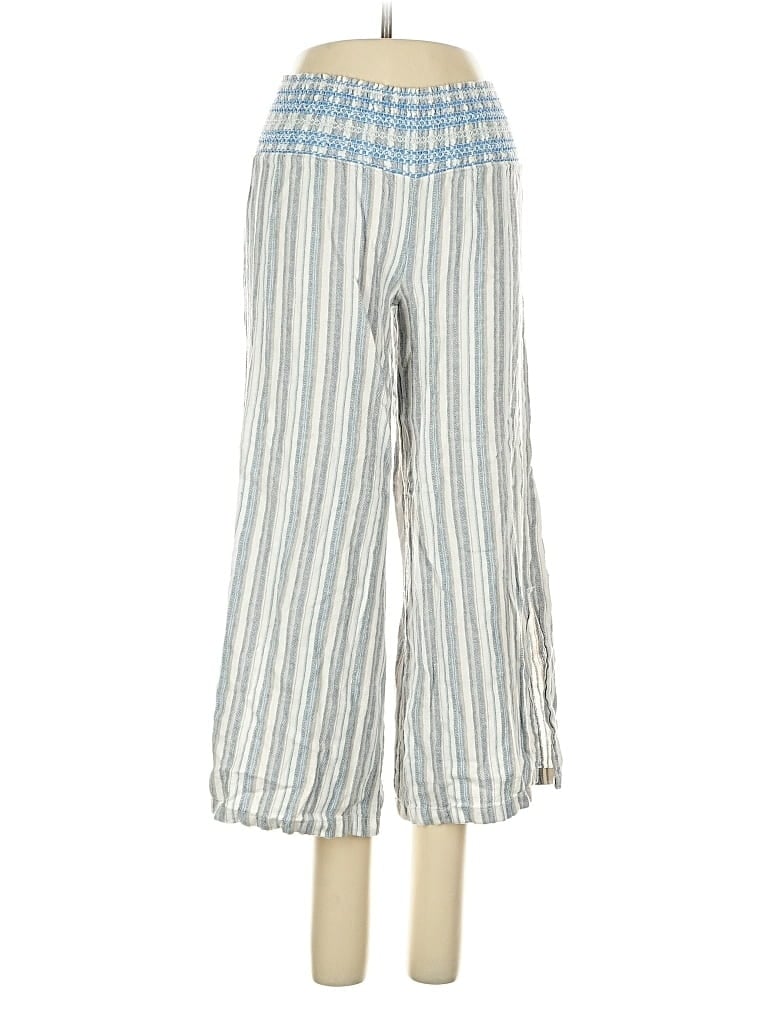 REWASH Pre-owned Linen Pants In Blue