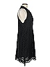 Andrew Marc 100% Polyester Chevron-herringbone Black Cocktail Dress Size M (estimated) - photo 4