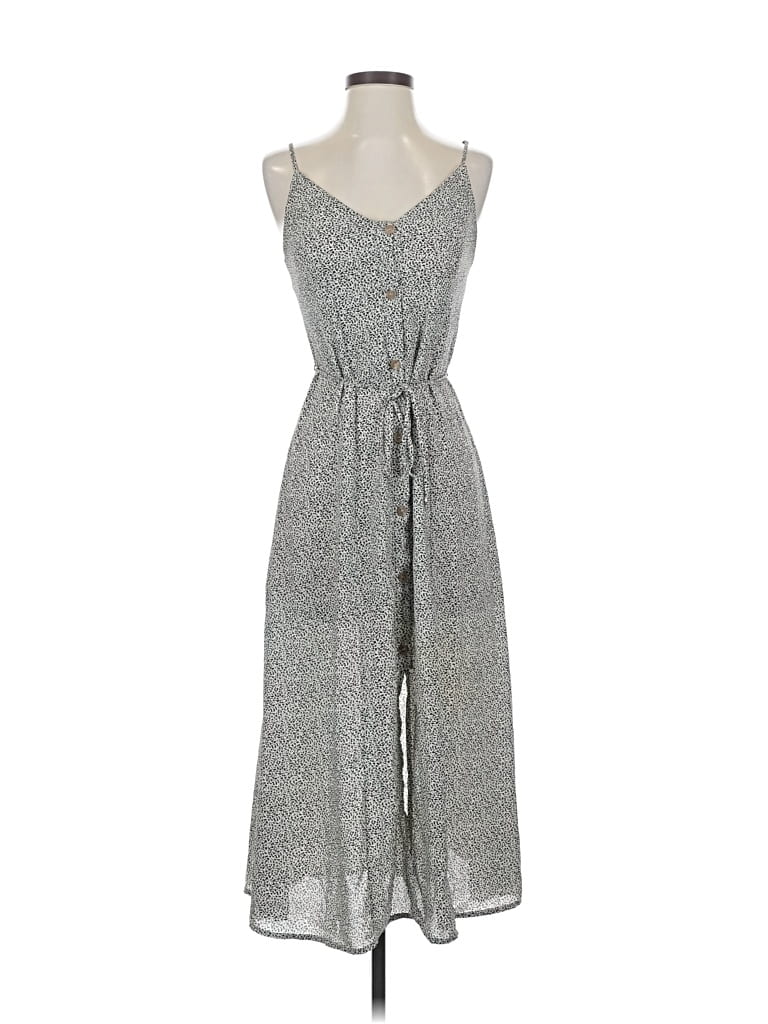 Pre-owned Sienna Sky Casual Dress In Gray