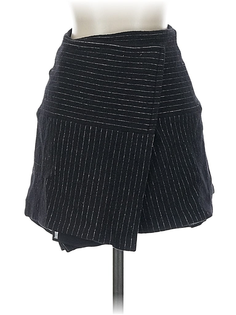 ALICE AND OLIVIA Pre-owned Alice + Olivia Wool Skirt In Black